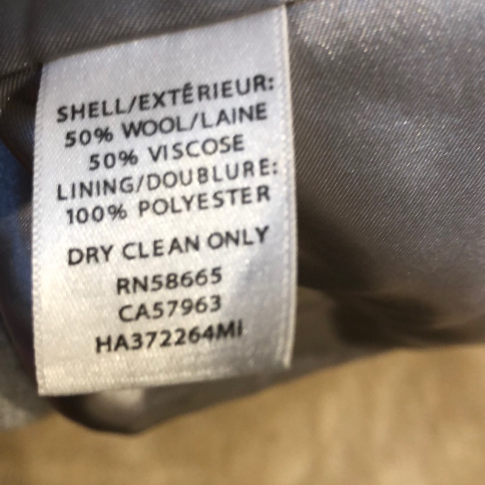 Halogen Grey Lined Coat - Picture 5 of 5